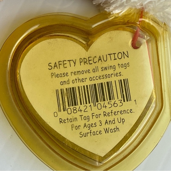 Ty Rusty the Red Panda Beanie Babies Plush 2002 - Picture 8 of 11